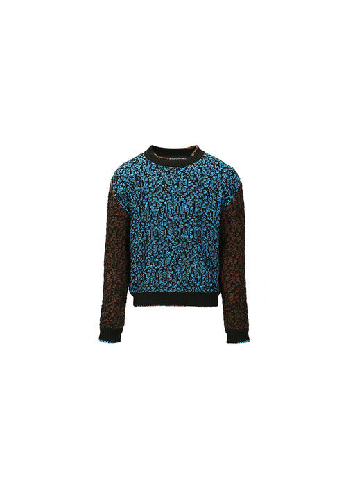 [andersson bell] NET CREW-NECK SWEATER atb1036m(MULTI)