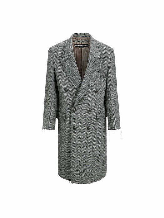 [andersson bell] MORIENS DOUBLE BREASTED COAT awa567m(GREY)
