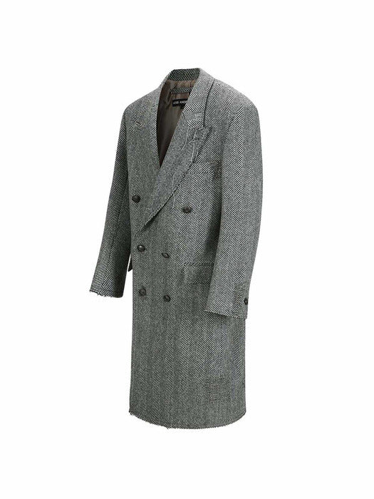 [andersson bell] MORIENS DOUBLE BREASTED COAT awa567m(GREY)