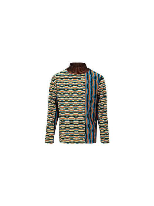 [andersson bell] MAMMOTH TURTLE-NECK SWEATER atb1032m(MULTI)