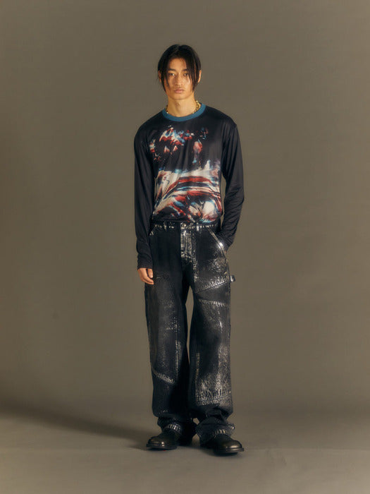 [andersson bell] LINYCIUS JERSEY L/S atb1027m(BLUE)