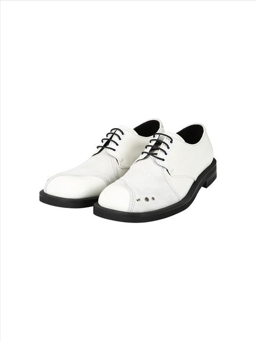 [andersson bell] LEUCHARS SQUARE TOE DERBY SHOES aaa345m(WHITE)