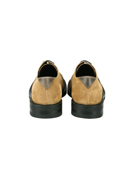 [andersson bell] LEUCHARS SQUARE TOE DERBY SHOES aaa345m(BEIGE)