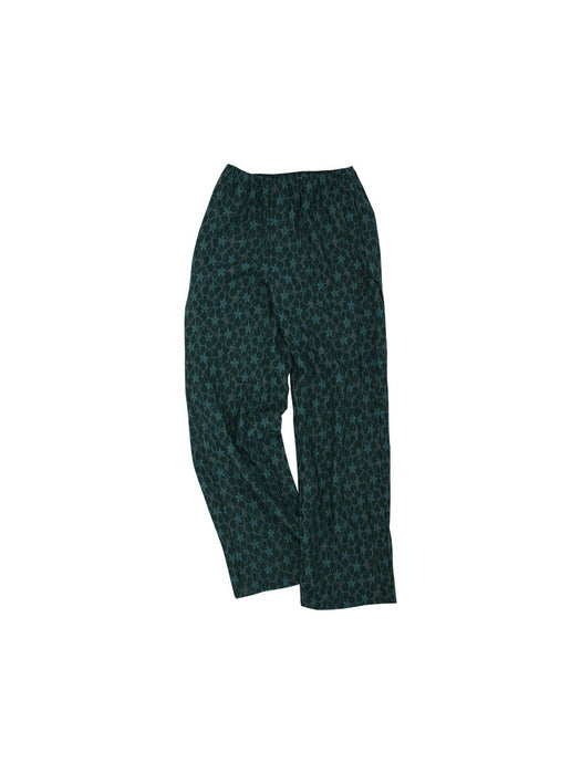 [andersson bell] FLOWER LACE TRACK PANTS apa678m(GREEN)