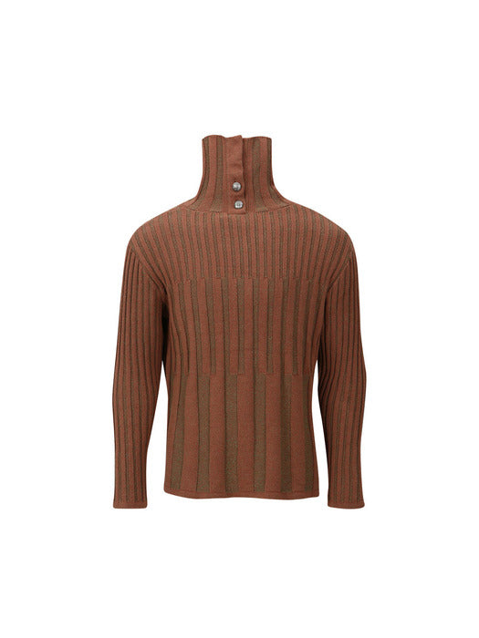 BODEN TURTLE-NECK SWEATER atb1019m(BROWN)