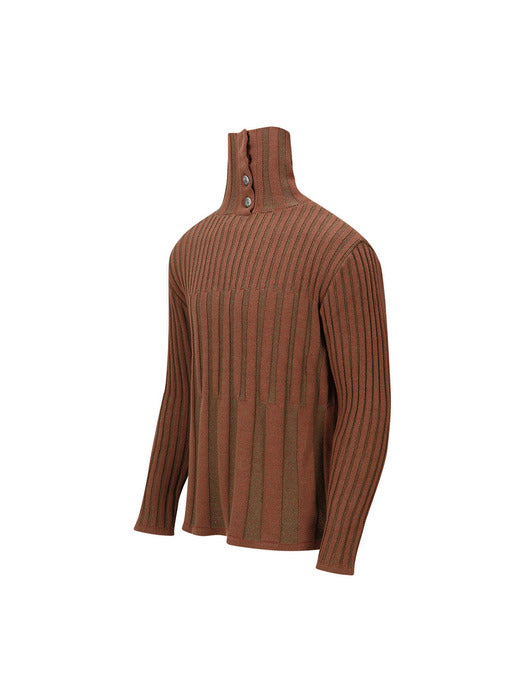 BODEN TURTLE-NECK SWEATER atb1019m(BROWN)
