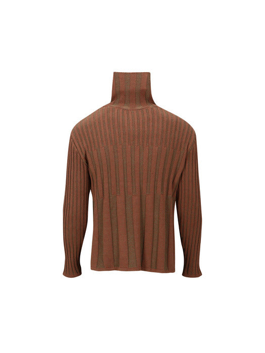 BODEN TURTLE-NECK SWEATER atb1019m(BROWN)