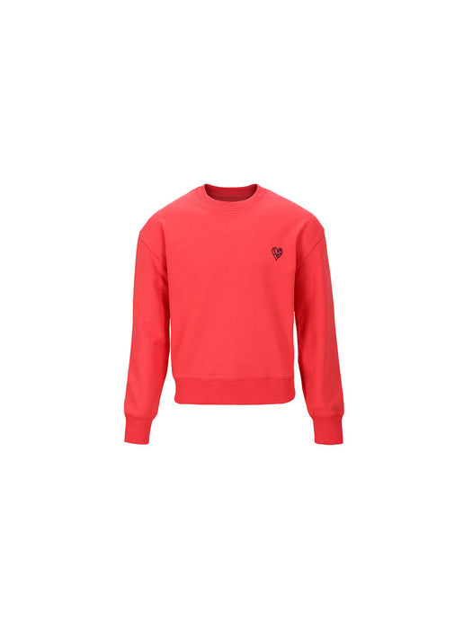 [andersson bell] (ESSENTIAL) UNISEX ADSB HEART SWEATSHIRTS atb1039u(RED)