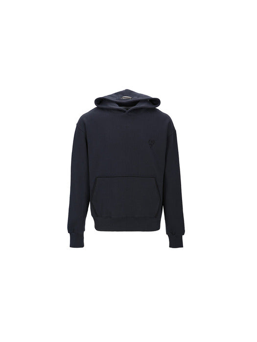 [andersson bell] (ESSENTIAL) UNISEX ADSB HEART HOODIE atb1040u(CHARCOAL)