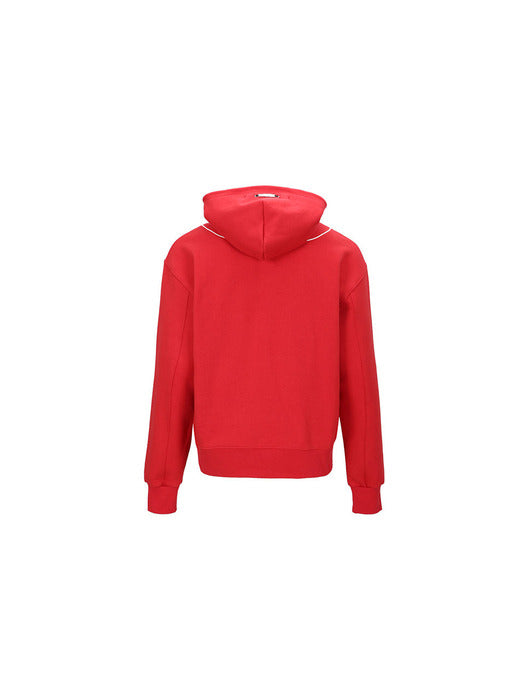 [andersson bell] (ESSENTIAL) UNISEX ADSB HEART HOODIE atb1040u(RED)
