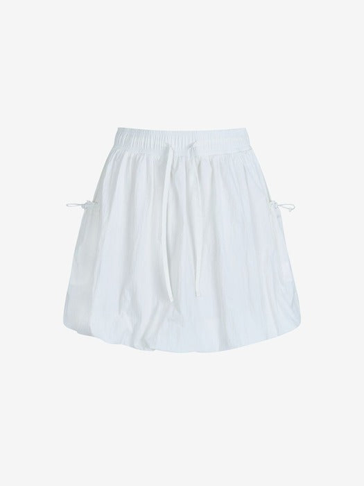 Women's Balloon Mini Skirt_FS2SKH2153F_OWH