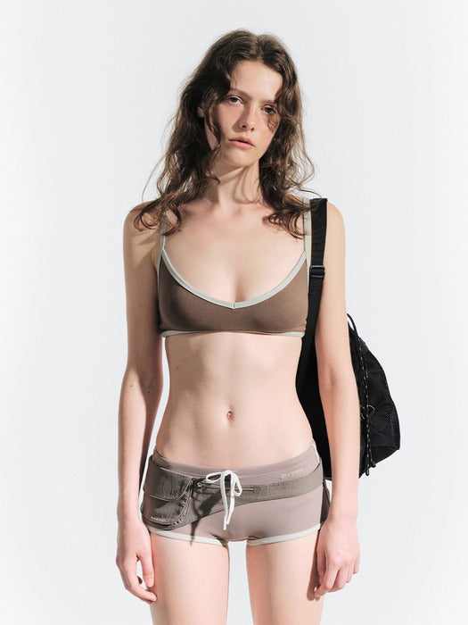 Grove 25Hs Moana Bustier (Khaki)