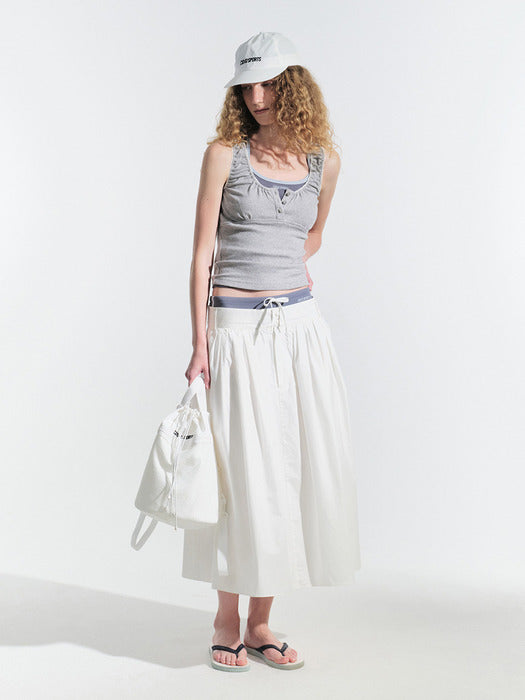 Grove 25Hs Ika Sleeveless Top (Grey)