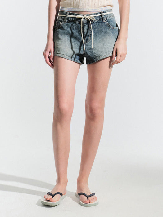 Grove 25Hs Solina Denim Shorts (Dark Blue)