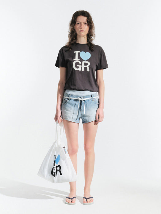 Grove 25Hs Solina Denim Shorts (Light Blue)