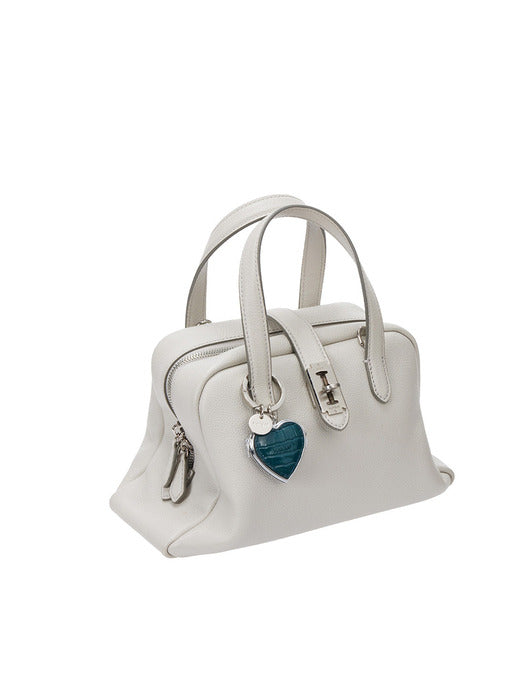 [vunque] Heart Pocket Mirror Charm (하트 포켓 미러 참) Green