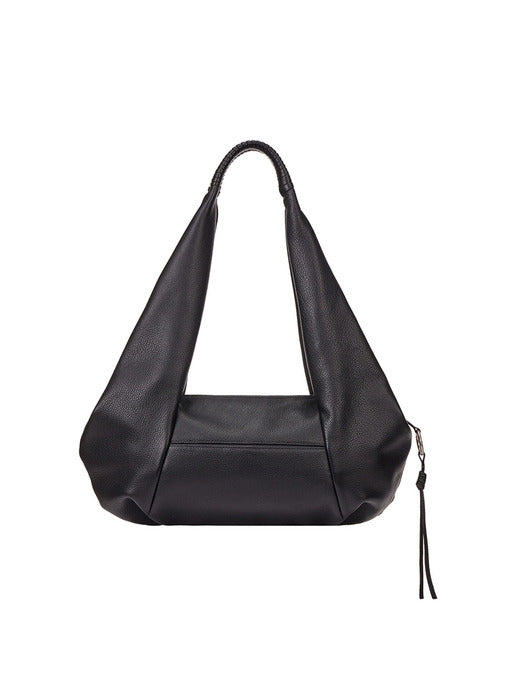[vunque] Halfmoon En Haut Hobo M (Halfmoon En Haut Hobo Medium) Black