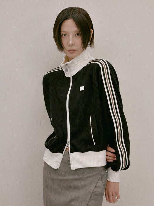 1911 Knit Track Zip-Up_FS253FT01F001_001