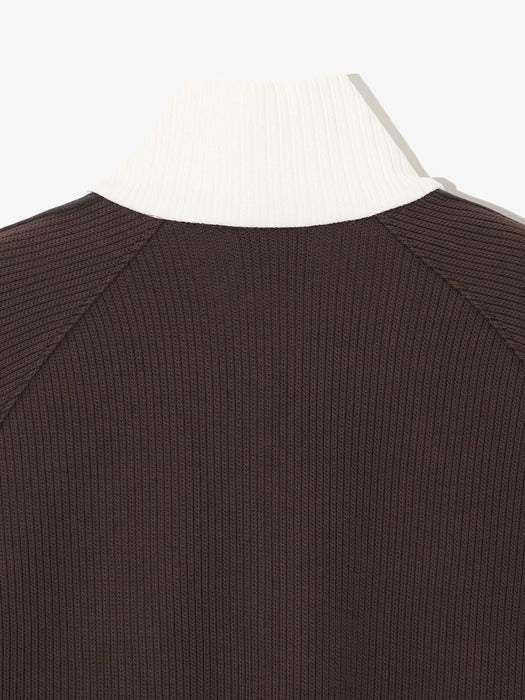 [fila] 1911 Women's Knit Track Zip-Up Brownie_FS261FT01F005_234