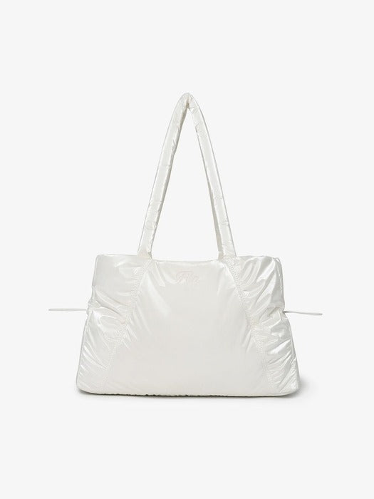 Glossy Shirred Shoulder Bag_FS253RB01F002_175