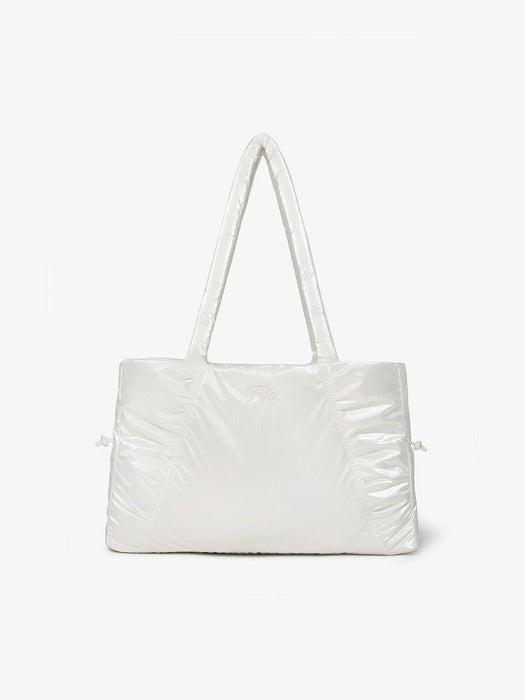 Glossy Shirred Shoulder Bag_FS253RB01F002_175