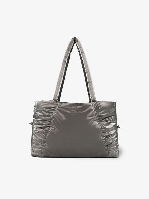 Glossy Shirred Shoulder Bag_FS253RB01F002_176