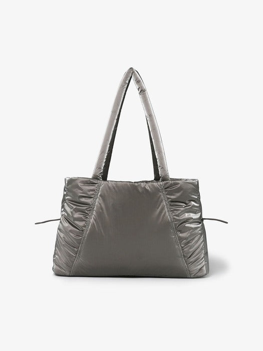 Glossy Shirred Shoulder Bag_FS253RB01F002_176