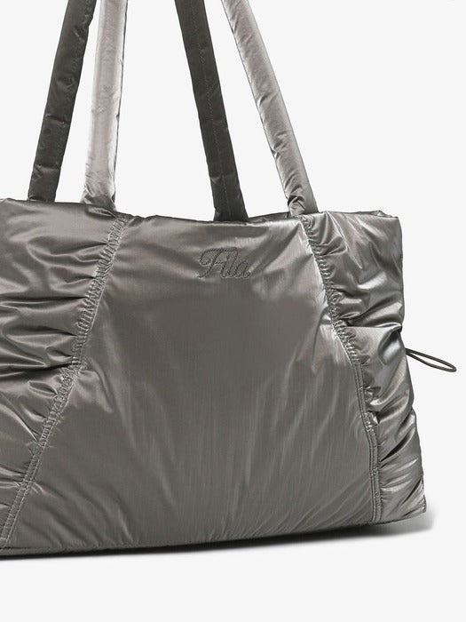 Glossy Shirred Shoulder Bag_FS253RB01F002_176