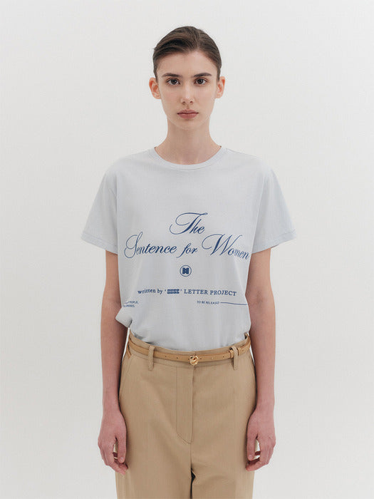 Eenk Graphic T-shirt - Sky Blue