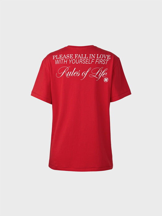 Eenk Social Book Club T-shirt - Red