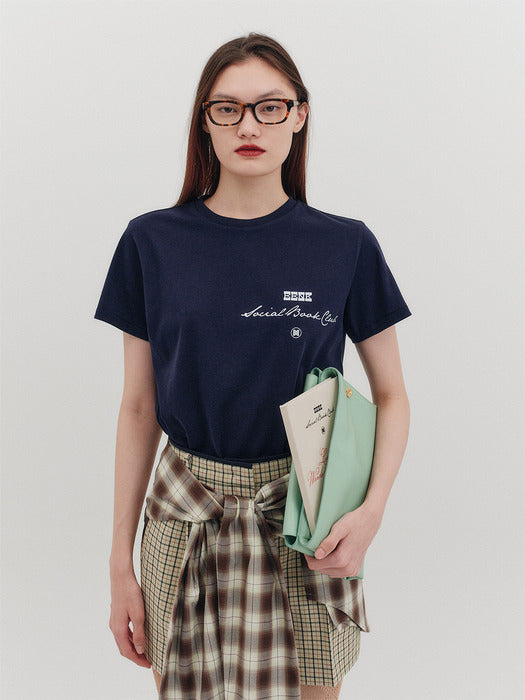 Eenk Social Book Club T-shirt - Red