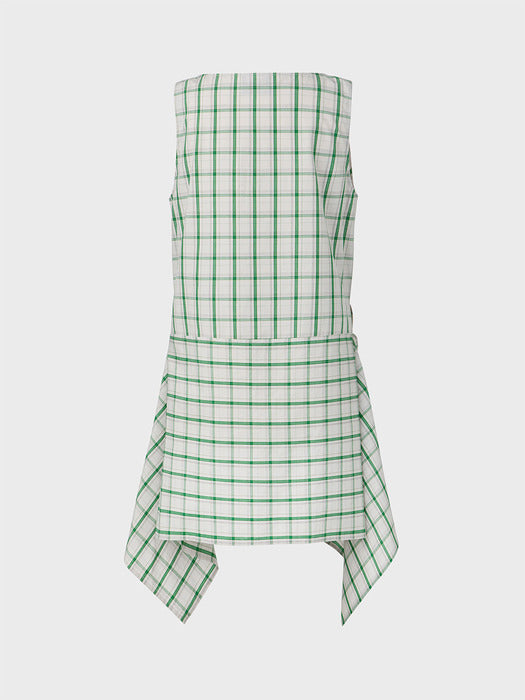 Eenk Transformative Sleeveless Top - Green