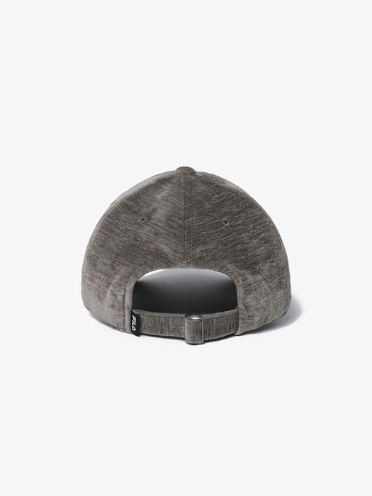 Lowercase Velvet Baseball Cap_FS253CP01F001_006