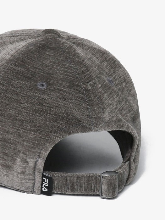 Lowercase Velvet Baseball Cap_FS253CP01F001_006