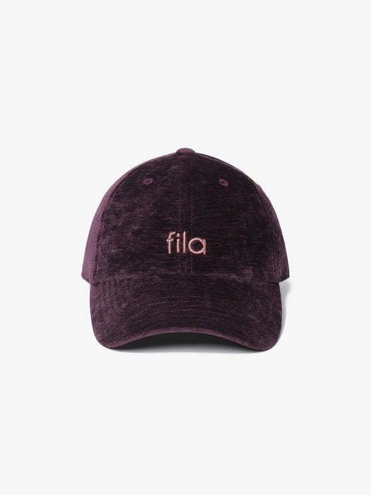 Lowercase Velvet Baseball Cap_FS253CP01F001_541