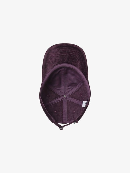 Lowercase Velvet Baseball Cap_FS253CP01F001_541