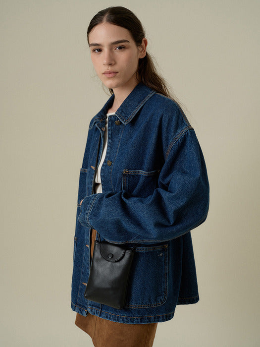 [Mango Maniplease] Selk Denim JACKET_DENIM