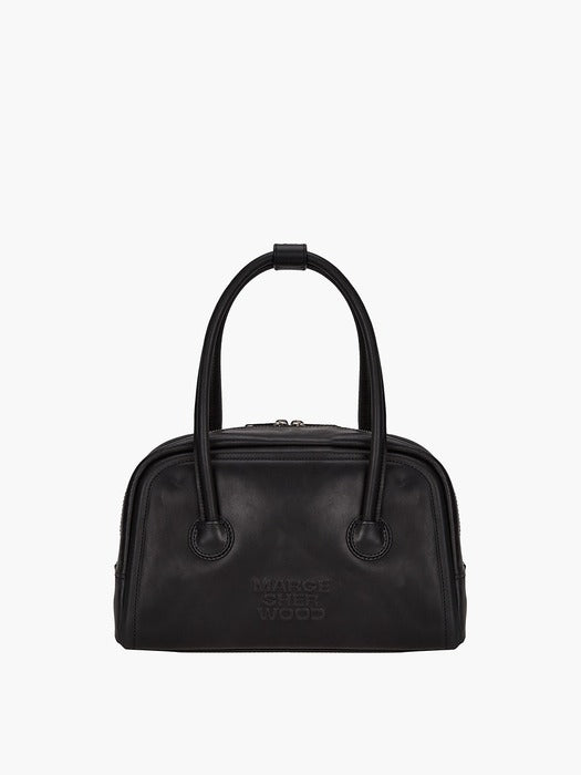 Margesherwood Soft Tote black pull-up