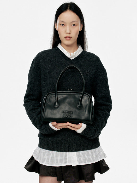 Margesherwood Soft Tote black pull-up