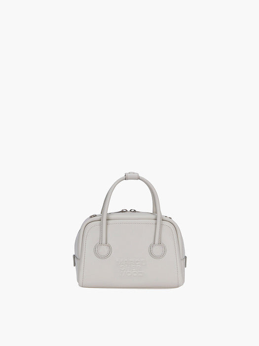 SOFT TOTE MINI_light grey plain