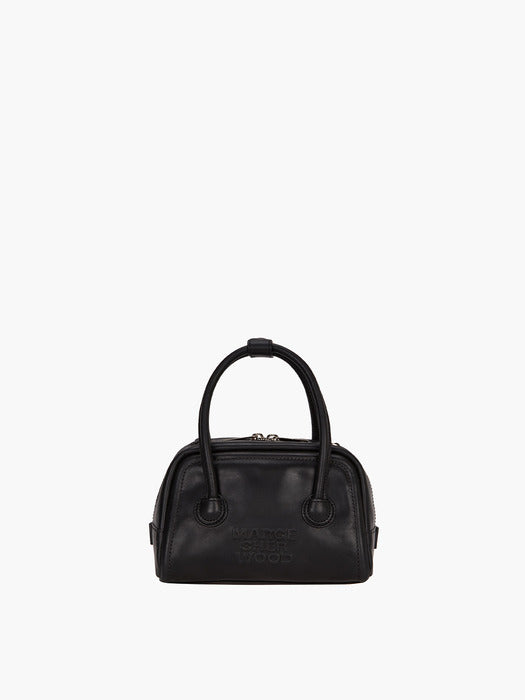 Margesherwood Soft Tote Mini black pull-up