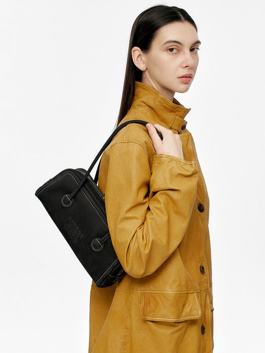 Margesherwood Soft Boston EW black nubuck