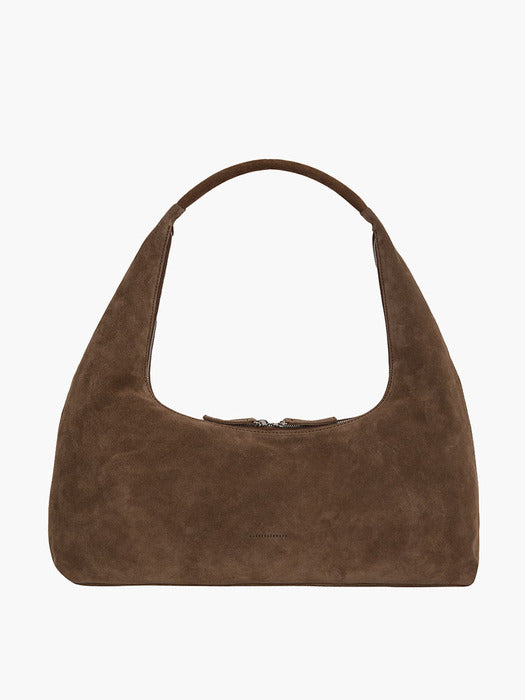 HOBO LARGE_cappuccino suede