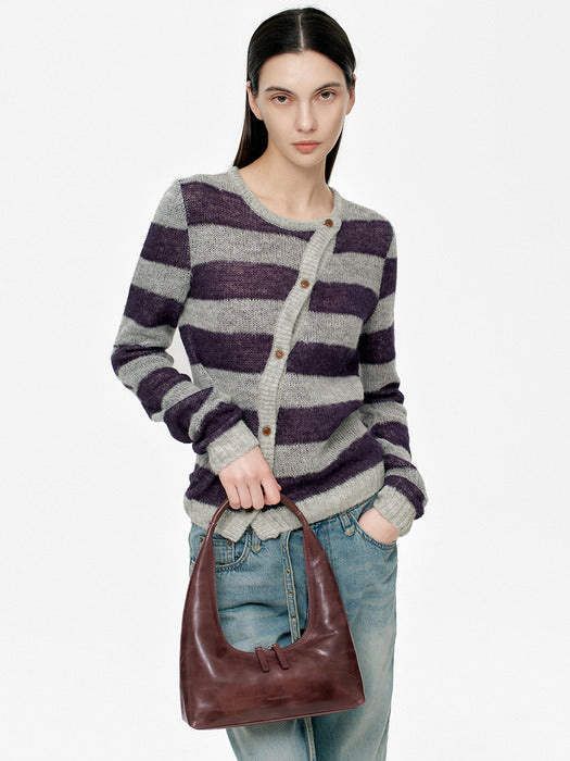 Margesherwood Hobo Shoulder wine pull-up