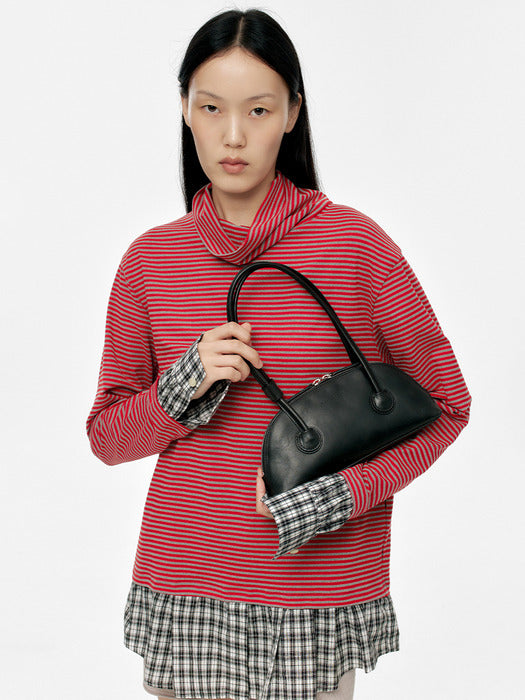 BESSETTE SHOULDER_black pull-up