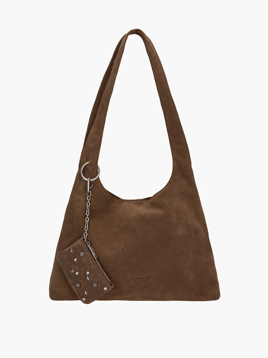Margesherwood Halter Hobo Large cappuccino suede