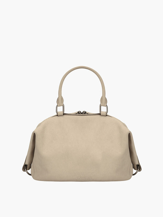 DUMPLING TOTE_nude nubuck
