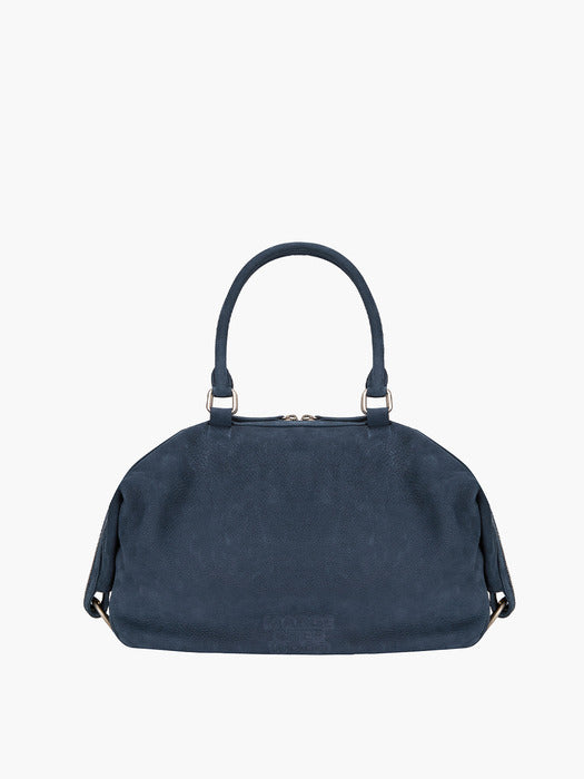 DUMPLING TOTE_indigo nubuck