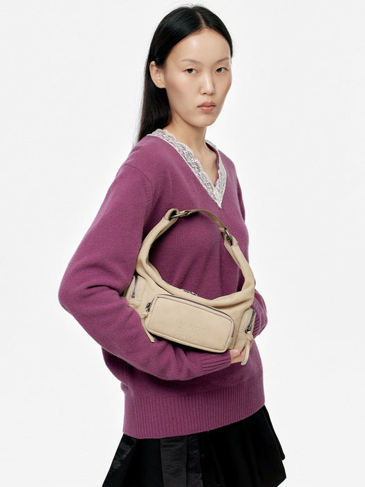 Margesherwood City Hobo EW Mini nude nubuck