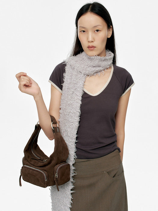 Margesherwood City Hobo EW Mini hush nubuck